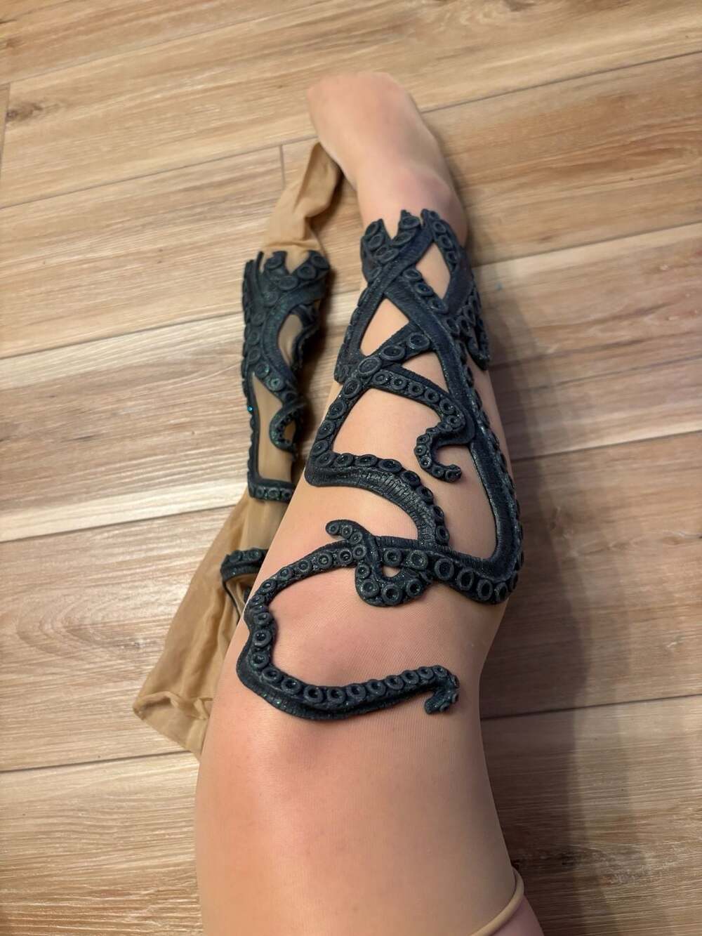 Silicone Octopus Pirate Tentacle Costume Leg or arm tights